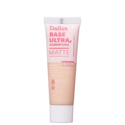 Imagem do produto Dailus Ultra Cobertura Matte D4 Claro - Base Líquida 28ml
