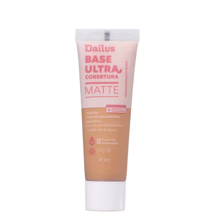 Imagem do produto Dailus Ultra Cobertura Matte D9 Escuro - Base Líquida 28ml