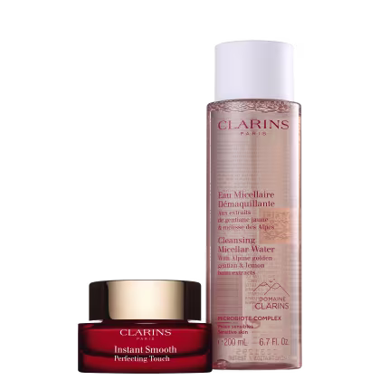 Imagem do produto Kit Clarins Cleansing Micellar & Instant Smooth Perfecting Touch (2 Produtos)