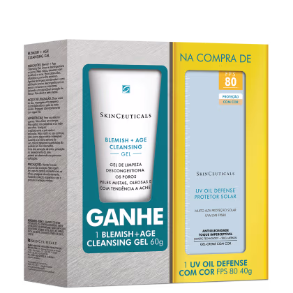 Imagem do produto Kit SkinCeuticals UV Oil Defense Blemish + Age (2 Produtos)