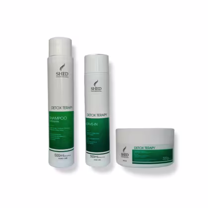 Imagem do produto Kit Detox Terapy Shed: Limpeza Profunda Controle da Oleosidade e Caspa