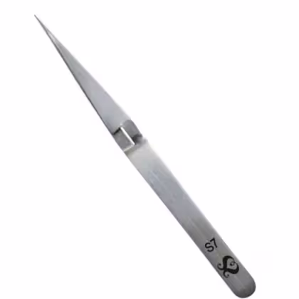 Imagem do produto Pinça Para Extensão de Cílios Sobelle Prata S7