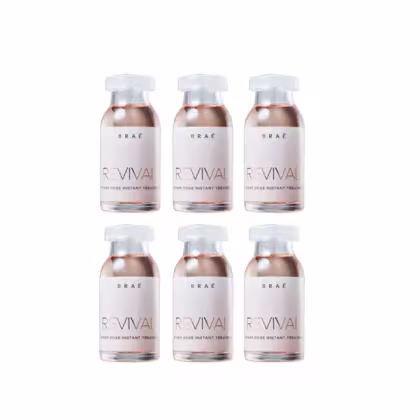 Kit Braé Revival Power Dose Ampola Capilar, 6x13ml.