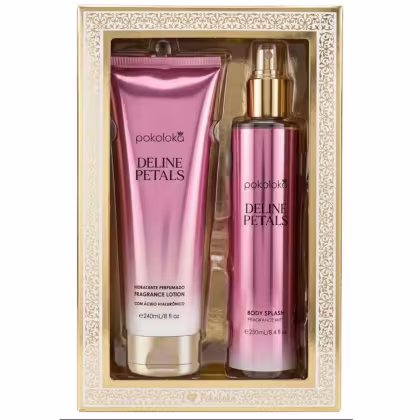 Imagem do produto Kit Pokoloka Deline Petals 240ml + Body Splash 250ml