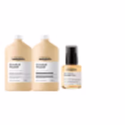 Imagem do produto Kit L'Oréal Professionnel Serie Expert Absolut Repair Gold Quinoa + Protein Salon Trio (3 Produtos) + óleo capilar 30 ml