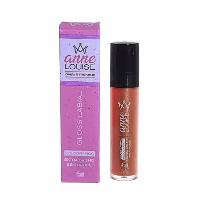 Imagem do produto Gloss 03 Vegano Labial Holográfico natural golden