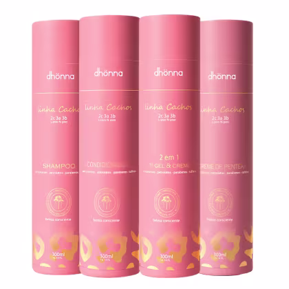 Imagem do produto Duo Creme e Gel Creme Crespos - Dhonna | Nutrição e Brilho Intenso Para Crespos