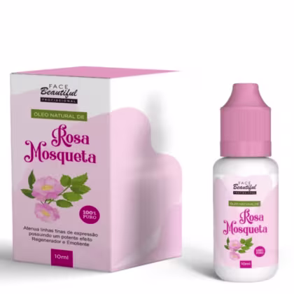 Imagem do produto Kit Pele Radiante: Óleo de Rosa Mosqueta 10ml e Sabonete Facial Mousse Morango Beautyloo - Face Beautiful