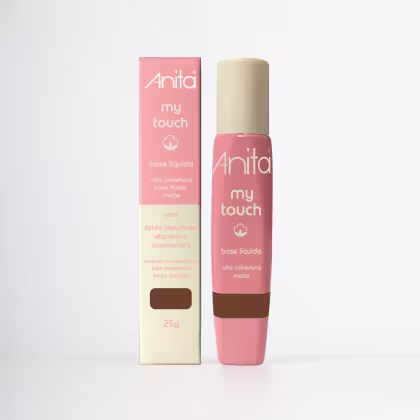 Imagem do produto ANITA BASE LIQUIDA MY TOUCH 25G TOM:10
