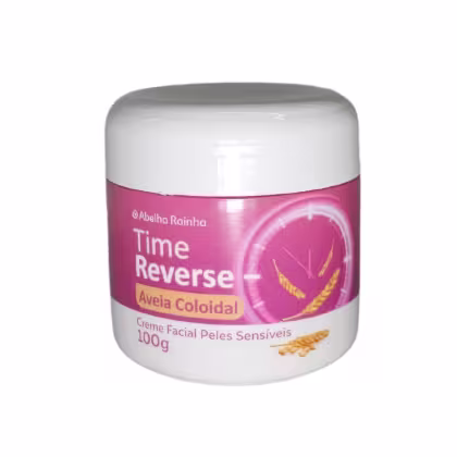 Imagem do produto Abelha Rainha Time Reverse Creme Facial Com Aveia Coloidal Para Peles Sensíveis 100g