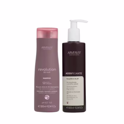 Imagem do produto Kit Arvensis BB Hair Revolution - Shampoo 300ml + Acidificante 300ml
