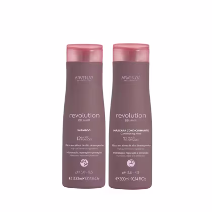 Imagem do produto Kit Arvensis Revolution BB Hair - Shampoo e Máscara Condicionante 300ml