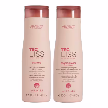 Imagem do produto Kit Arvensis Tec Liss - Shampoo + Condicionador