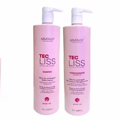 Imagem do produto Kit Arvensis Tec Liss - Shampoo 1000ml + Condicionador 1000ml
