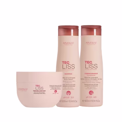 Imagem do produto Kit Arvensis Tec Liss - Shampoo + Condicionador + Máscara