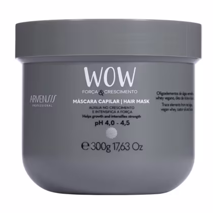 Imagem do produto Arvensis Cosméticos Naturais WOW Força e Crescimento - Máscara Capilar 300g