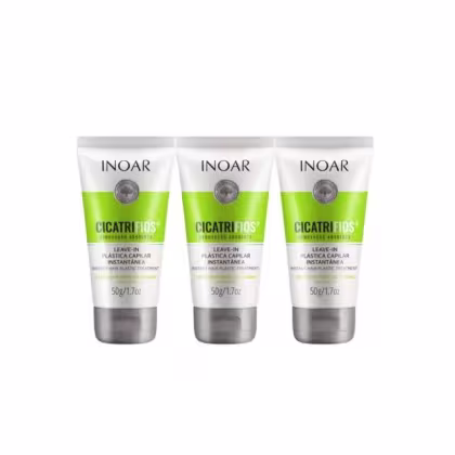 Imagem do produto Inoar Kit Cicatrifios 3 Leave-in 50g