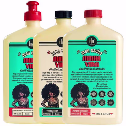 Imagem do produto Kit Lola From Rio Meu Cacho Minha Vida Care (3 Produtos)