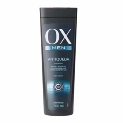 Imagem do produto Shampoo Ox Men 200ml Antiqueda