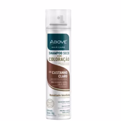 Imagem do produto Shampoo a Seco c/ Coloração Castanho Claro Above 150ml
