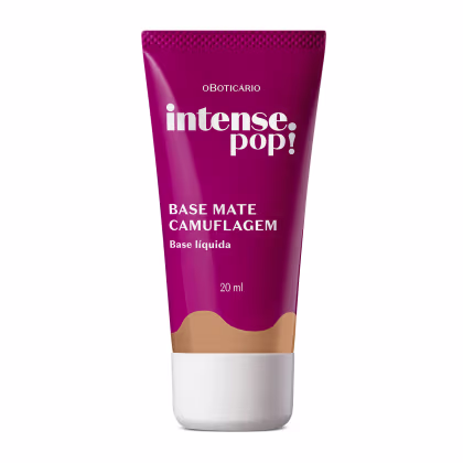 Imagem do produto Base Mate Camuflagem Cor 230 Intense Pop! 20ml