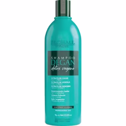 Imagem do produto Prohall Degan - Shampoo Detox Vegano Limpeza Profunda 1L