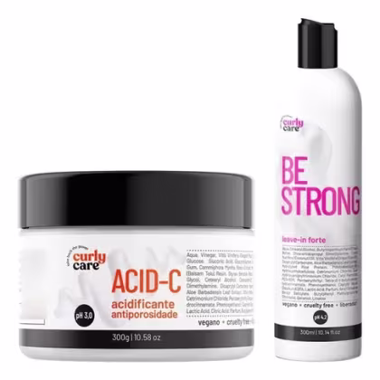 Imagem do produto Curly Care, Kit Curly Care Acid-c E Finalizador Be Strong