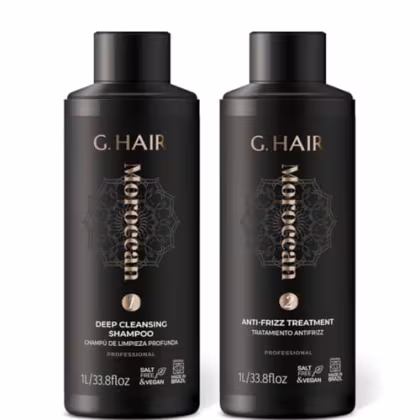 Imagem do produto Ghair Tratamento Antifrizz Moroccan Profissional 2x 1 Litro