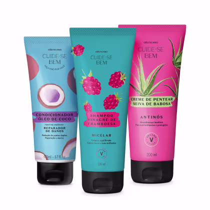 Imagem do produto Kit Cuide-se Bem Feira Misturinha Trio o Boticário (3 Produtos)