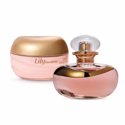 Imagem do produto Combo Lily Gardénia: Eau De Parfum 75ml + Creme Acetinado Corporal 250g