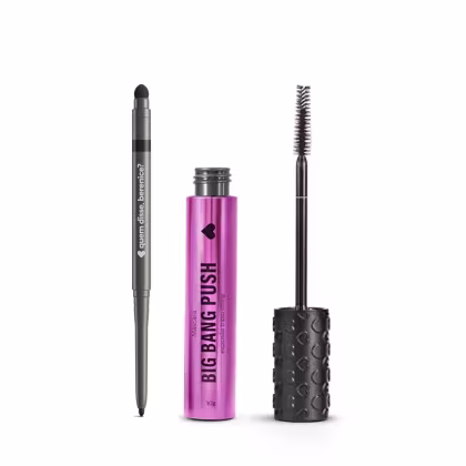 Imagem do produto Combo Quem Disse, Berenice? Lápis Para Olhos Esfumador Preto 200mg + Máscara de Cílios 10g
