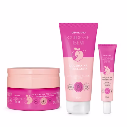 Imagem do produto Combo Desliza Fácil: Creme Esfoliante 200g + Creme Hidratante Deslizante 200ml + Sérum Uniformizador 30ml