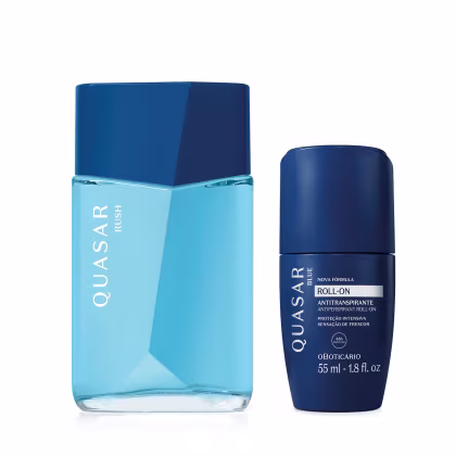Imagem do produto Combo Quasar:Rush Desodorante Colônia 100ml + Desodorante Roll-On Blue 55ml