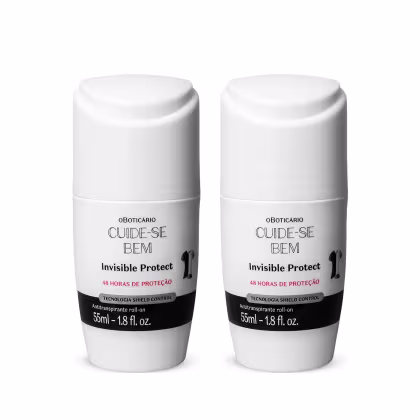 Imagem do produto Kit Cuide-se Bem o Boticário Invisible Protect Duo (2 Unidades)