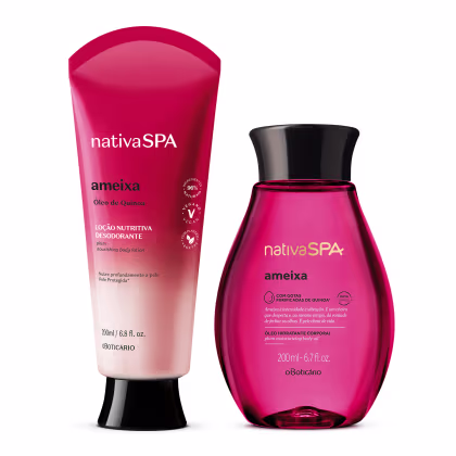 Imagem do produto Combo Nativa Spa Ameixa: Loção Nutritiva Desodorante 200ml + Óleo Corporal 200ml
