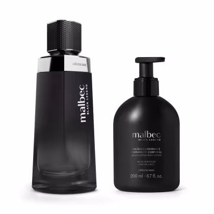 Imagem do produto Combo Malbec Black Legend: Desodorante Colônia 100ml + Loção Corporal 200ml