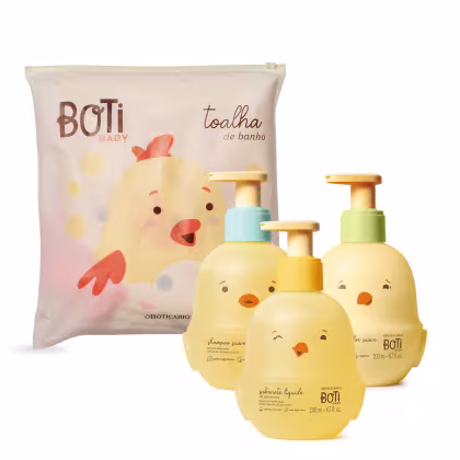 Imagem do produto Combo Hora do Banho Boti Baby (4 itens)