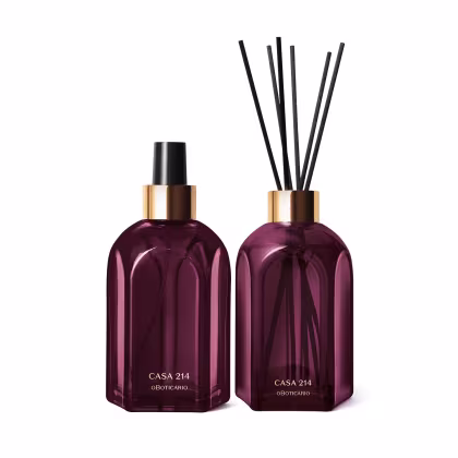 Imagem do produto Combo Casa 214 Figo Magnífico: Aromatizador em Spray 250ml + Difusor de Varetas 250ml