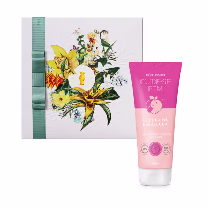 Imagem do produto Combo Presente Dia das Mães Creme Hidratante Deslizante Para Lâmina Cuide-se Bem Doçura na Pessegura 200ml