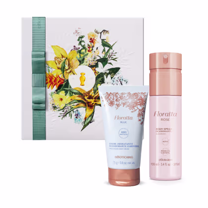 Imagem do produto Combo Presente Dia das Mães Floratta Blue: Body Spray 100ml + Creme Corporal 75g
