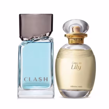 Imagem do produto Combo Desodorante Colônia Clash 100ml + Desodorante Colônia L'eau de Lily 75ml