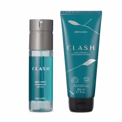 Imagem do produto Combo Clash: Body Spray Desodorante 100ml + Loção Hidratante Desodorante Corporal 200ml