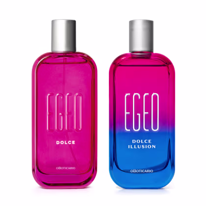 Imagem do produto Conjunto o Boticário Egeo - Dolce Illusion Desodorante Colônia 90ml +  Dolce Desodorante Colônia 90ml