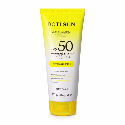 Imagem do produto Boti.Sun FPS 50 o Boticário - Protetor Solar Corporal 200g