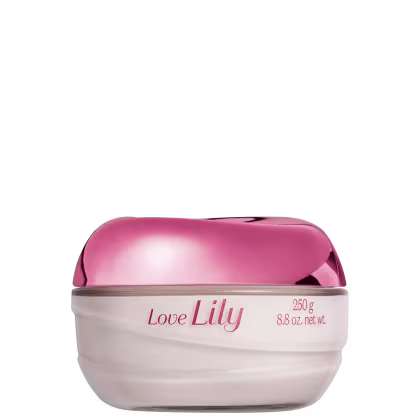 Imagem do produto o Boticário Love Lily - Creme Acetinado Hidratante Desodorante Corporal 250g