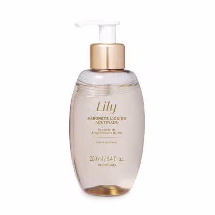 Imagem do produto o Boticário Lily - Sabonete Líquido Acetinado 250ml
