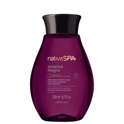 Imagem do produto o Boticário Nativa SPA Ameixa Negra - Óleo Hidratante Desodorante Corporal 200ml