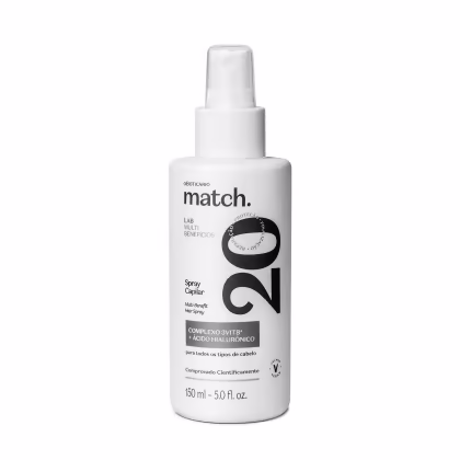Imagem do produto Match. o Boticário Lab Multibenefícios - Spray Capilar 150ml