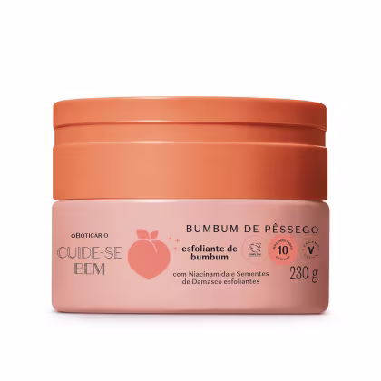 Imagem do produto Creme Esfoliante de Bumbum Cuide-se Bem Bumbum de Pêssego 230g