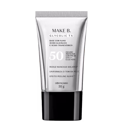 Imagem do produto o Boticário Make B. Glycolic TX  Cor 130 - Base Líquida 30g